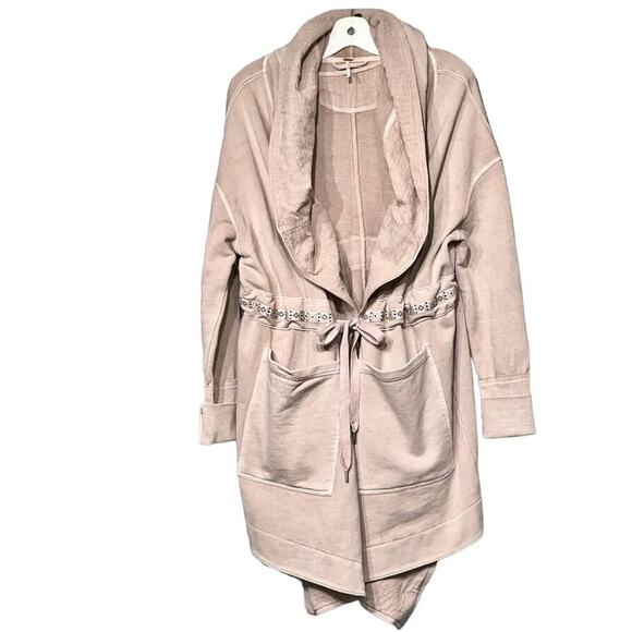 NWT Free People Studio City Cardi $148 SMALL Rose - Picture 8 of 8